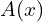  A(x) 