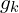  g_{k} 