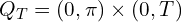 Q_{T} = (0,\pi) \times (0,T)