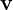  \mathbf{v} 