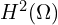  H^2(\Omega) 