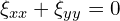  \xi_{xx}+\xi_{yy}=0 