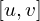  [u,v] 