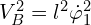  V_B^2 = l^2 \dot{\varphi}_1^2 