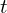  {t} 